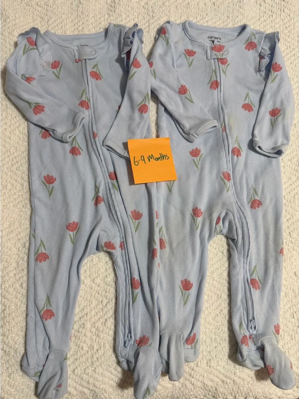 6-9 month twin baby girl bundle